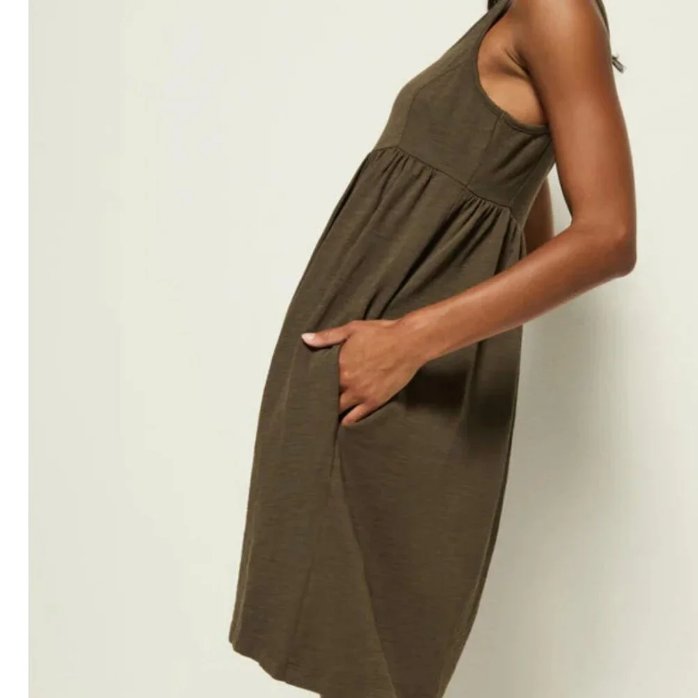 Nation LTD - Kitty Baby Dolly Dress in Espresso - Picture 9 of 16